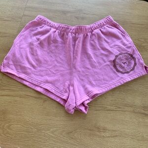 PINK Logo Sweat Shorts